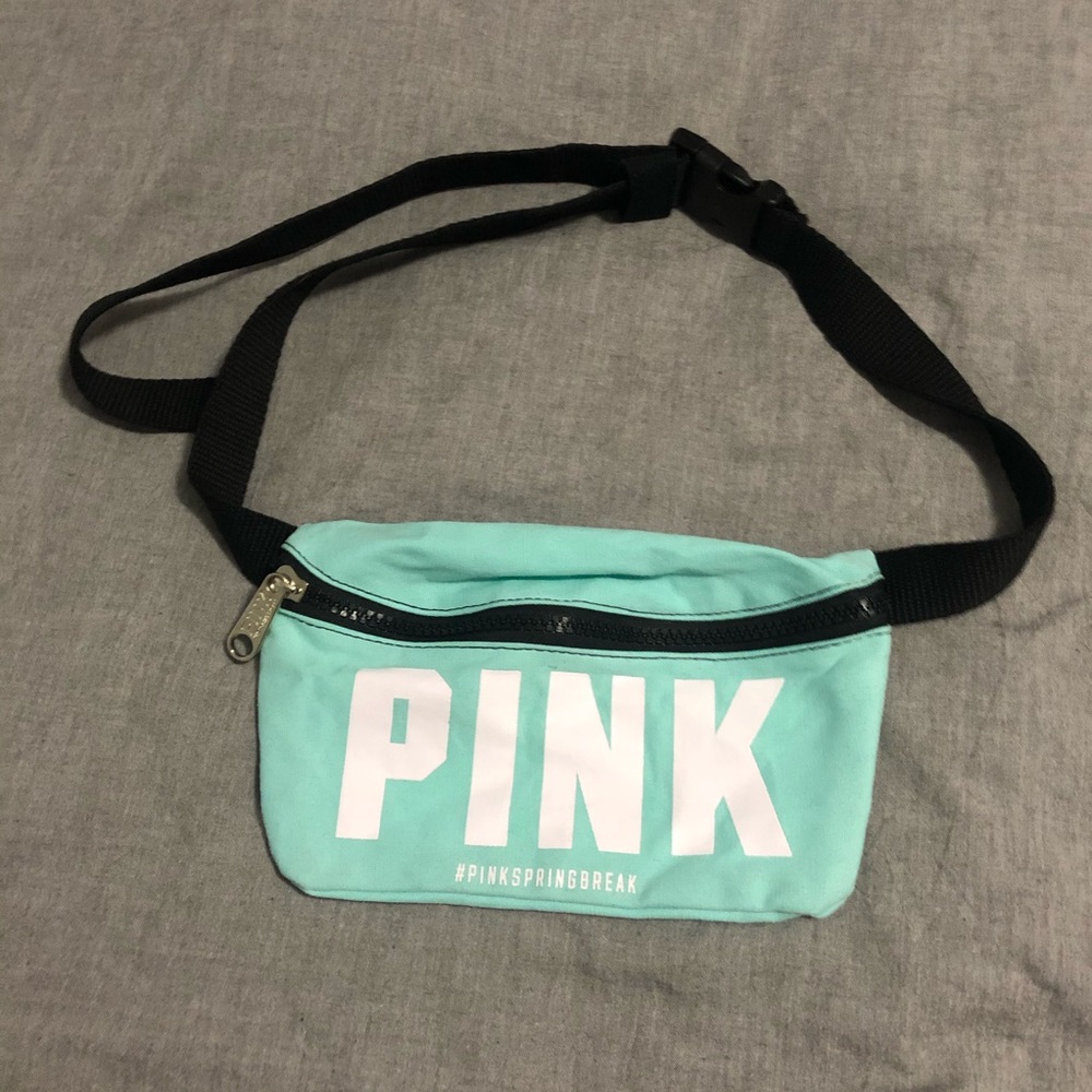 Victoria Secrets Pink Mint Green Fanny Pack